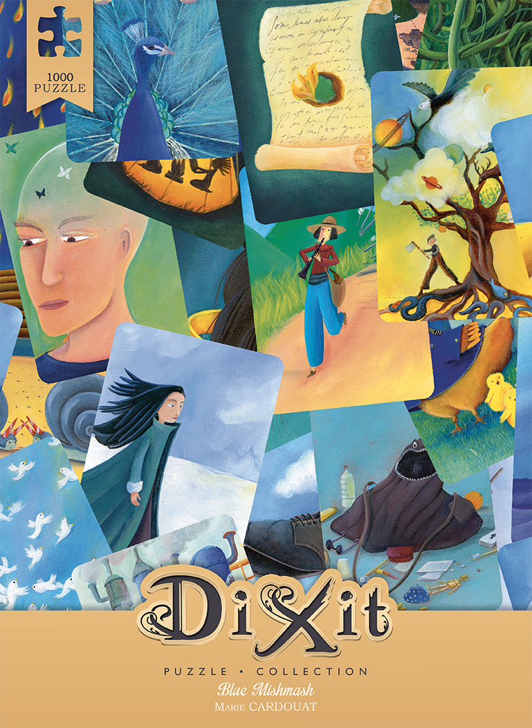 Puzzle Dixit Blue Mishmash - 1000 p.