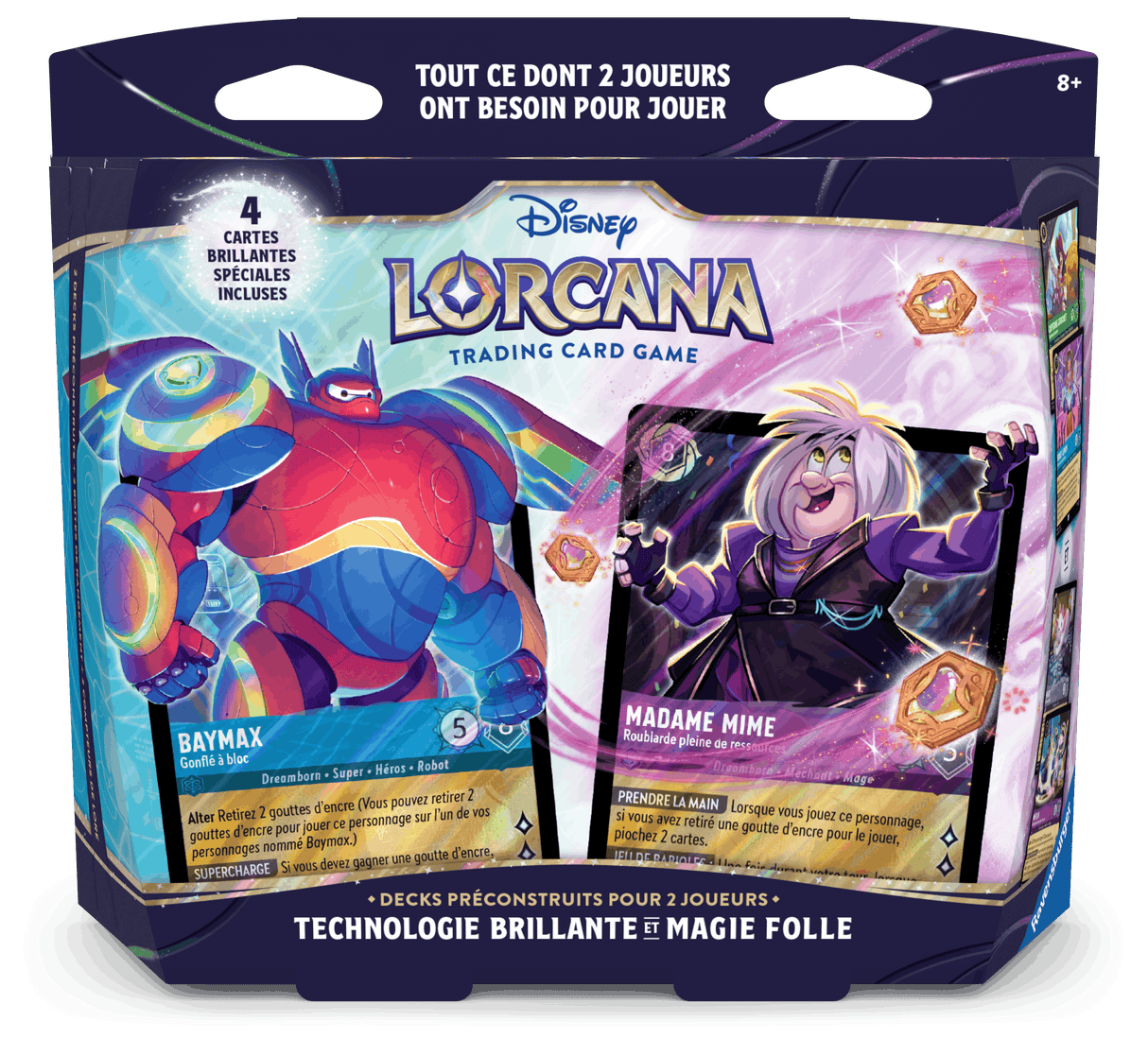 Lorcana - Coffret de Démarrage 2 Joueurs - Baymax VS Madame Mime