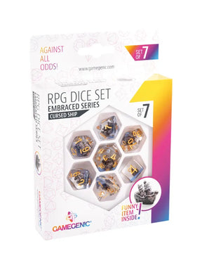 Set de 7 dés JDR - Embraced Series - Cursed Ship - Lootbox