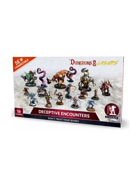 deuslair figurines deceptive encounters dungeons and lasers