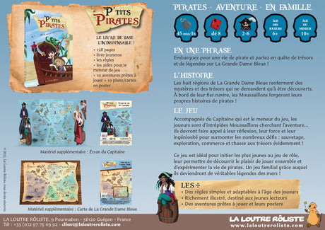 Fiche descriptive de p'tit pirates le jdr pour enfants