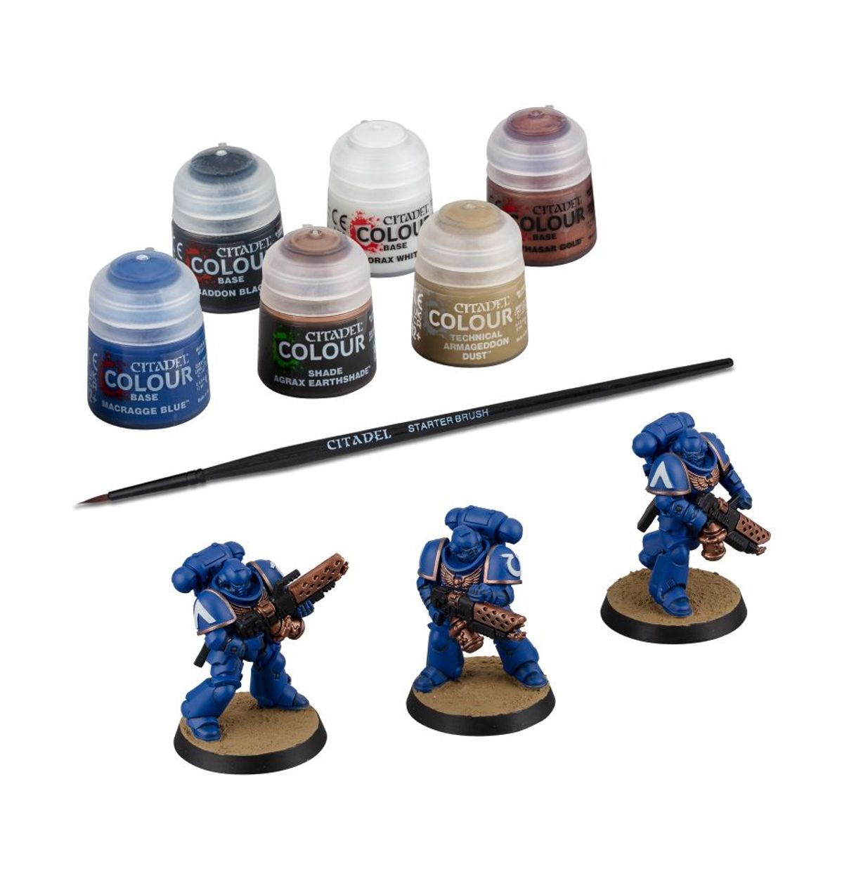 Space Marines Infernus + Set de peinture