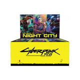 display de boosters cyberpunk tcg en français