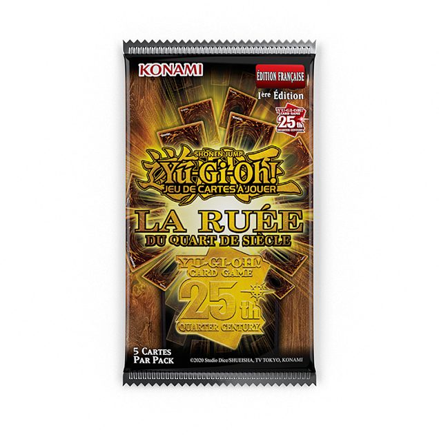 YU-GI-OH! - La ruée du quart de siècle - Booster