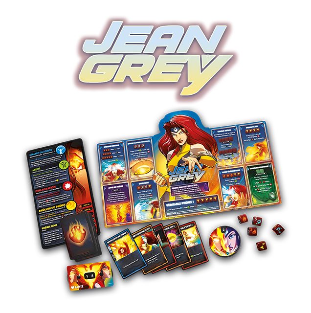 Dice Throne Marvel - Cyclope, Gambit, Malicia, Jean Grey