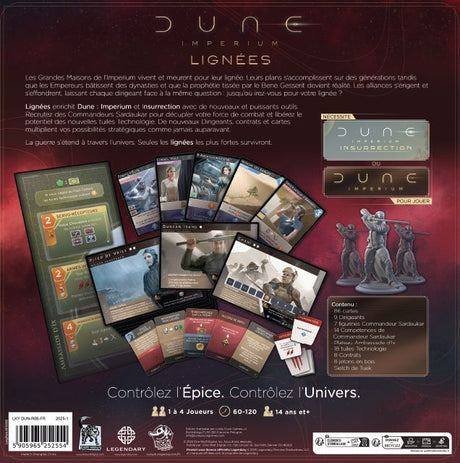 Dune Imperium - Lignées