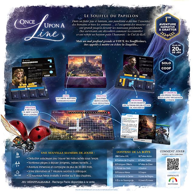 ONCE UPON A LINE : Le Souffle du Papillon