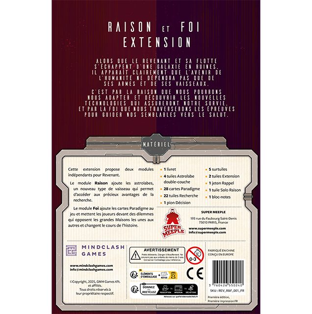 Revenant - Ext. Raison et Foi