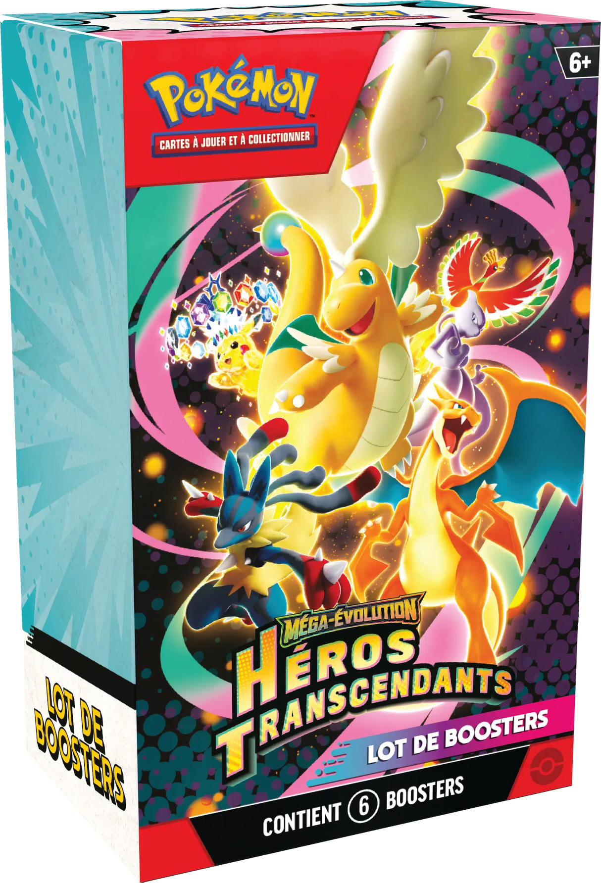 Pokémon - ME2.5 - Bundle 6 boosters Héros Transcendants