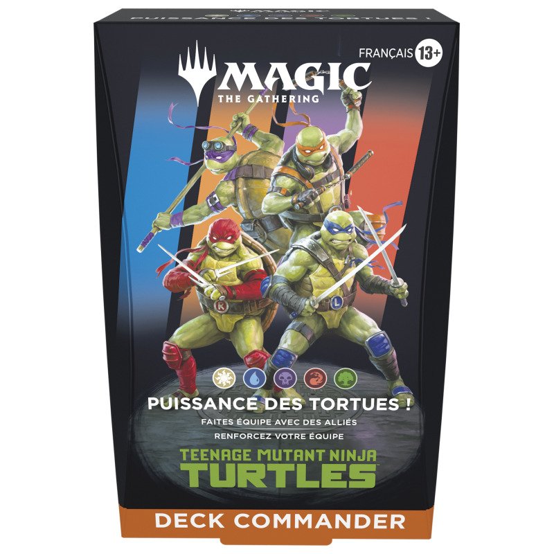 Magic - Deck Commander - Ninja Turtles FR