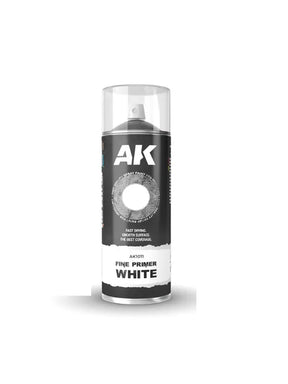 Bombe de sous-couche blanche AK Interactive - Lootbox