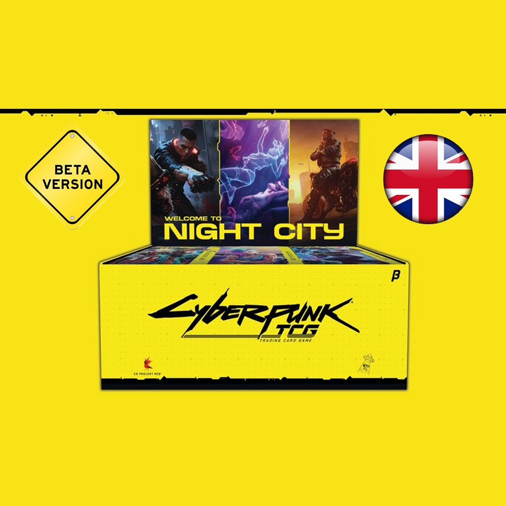 Cyberpunk TCG - Welcome to Night City - Display BETA Anglais