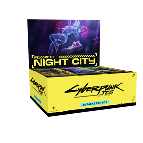 Display BETA du TCG cyberpunk composé de 36 boosters en anglais