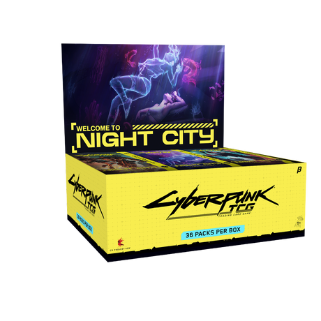 Display BETA du TCG cyberpunk composé de 36 boosters en anglais