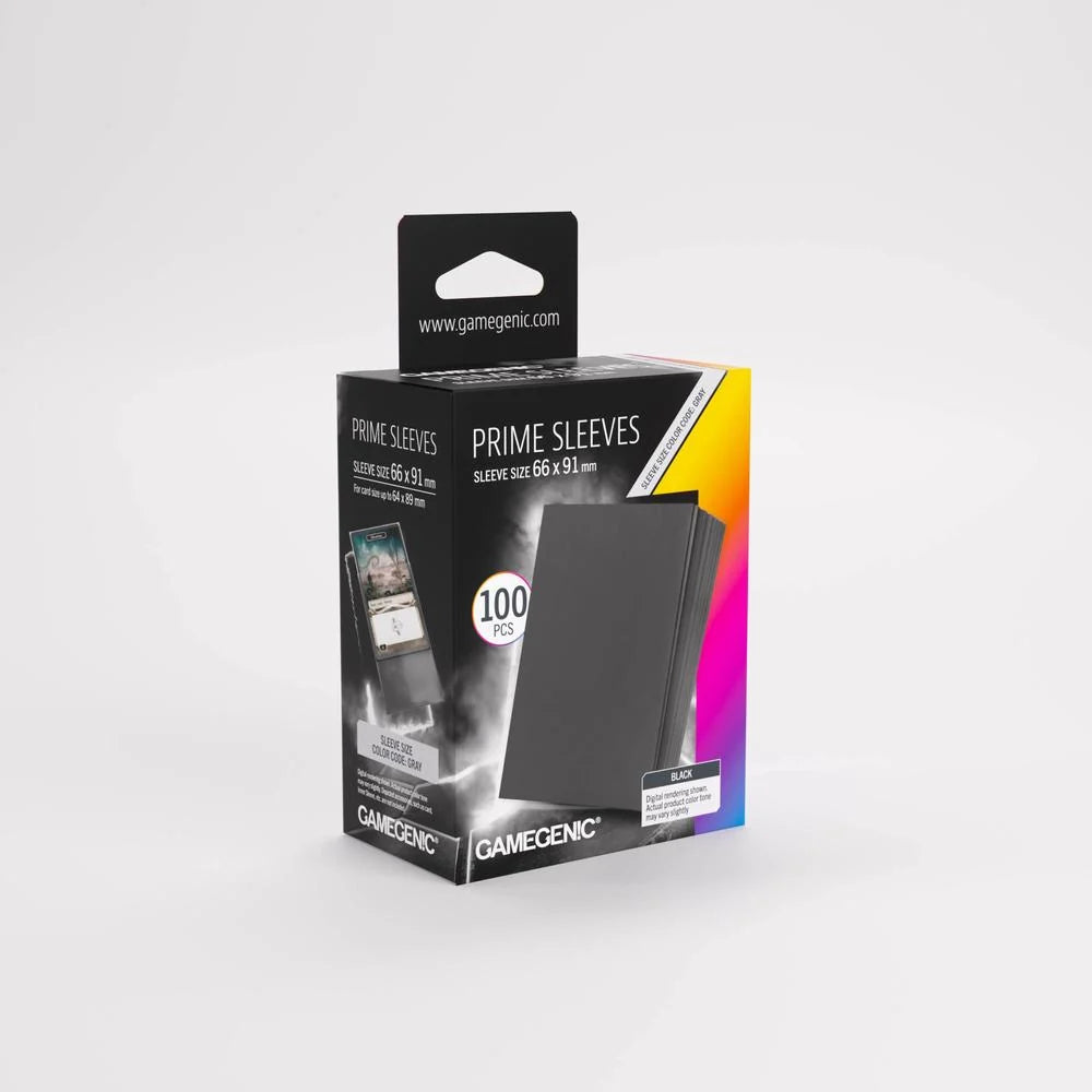 Protège-cartes - 100 Card Sleeves - Prime Black