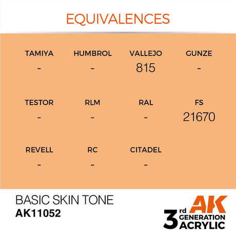 Acrylics 3GEN Basic Skin Tone 17ml - Lootbox