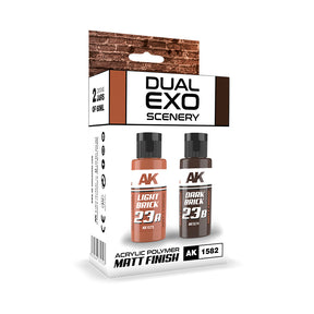 Dual Exo Scenery Set 23 – 23A Light Brick & 23B Dark Brick - Lootbox