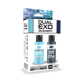 Dual Exo Scenery Set 25 – 25A Light Cianite & 25B Dark Cianite - Lootbox
