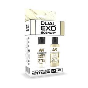 Dual Exo Scenery Set 27 – 27A Light Marble & 27B Dark Marble - Lootbox