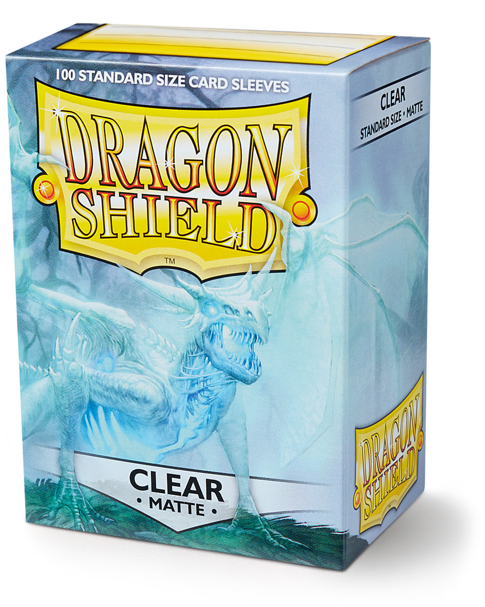 Dragon Shield Matte - 100 sleeves - Clear Matte