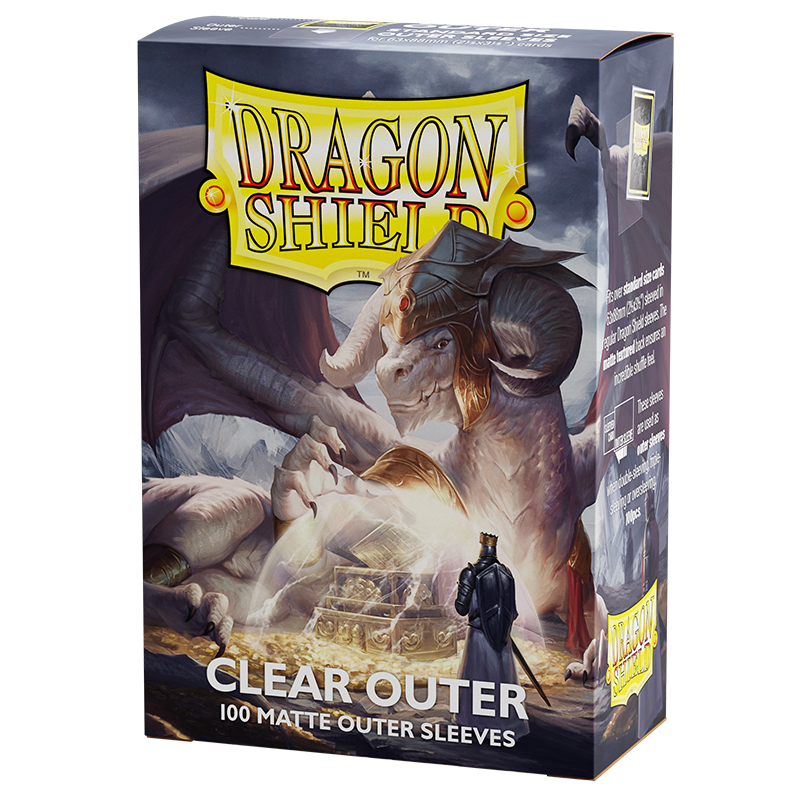 Dragon Shield - Standard Outer Sleeves - Clear
