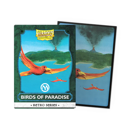 Magic x Dragon Shield - Retro Series - Art Sleeves - Birds of Paradise