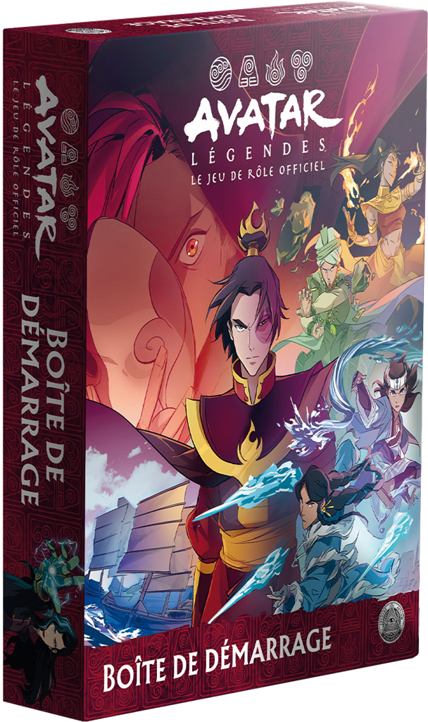 Avatar Légendes - Boite de démarrage