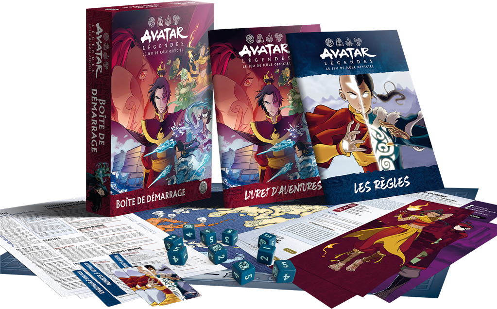 Avatar Légendes - Boite de démarrage