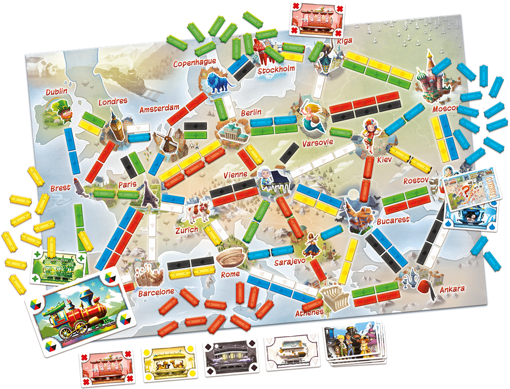 Les Aventuriers du Rail Europe - Premier Voyage