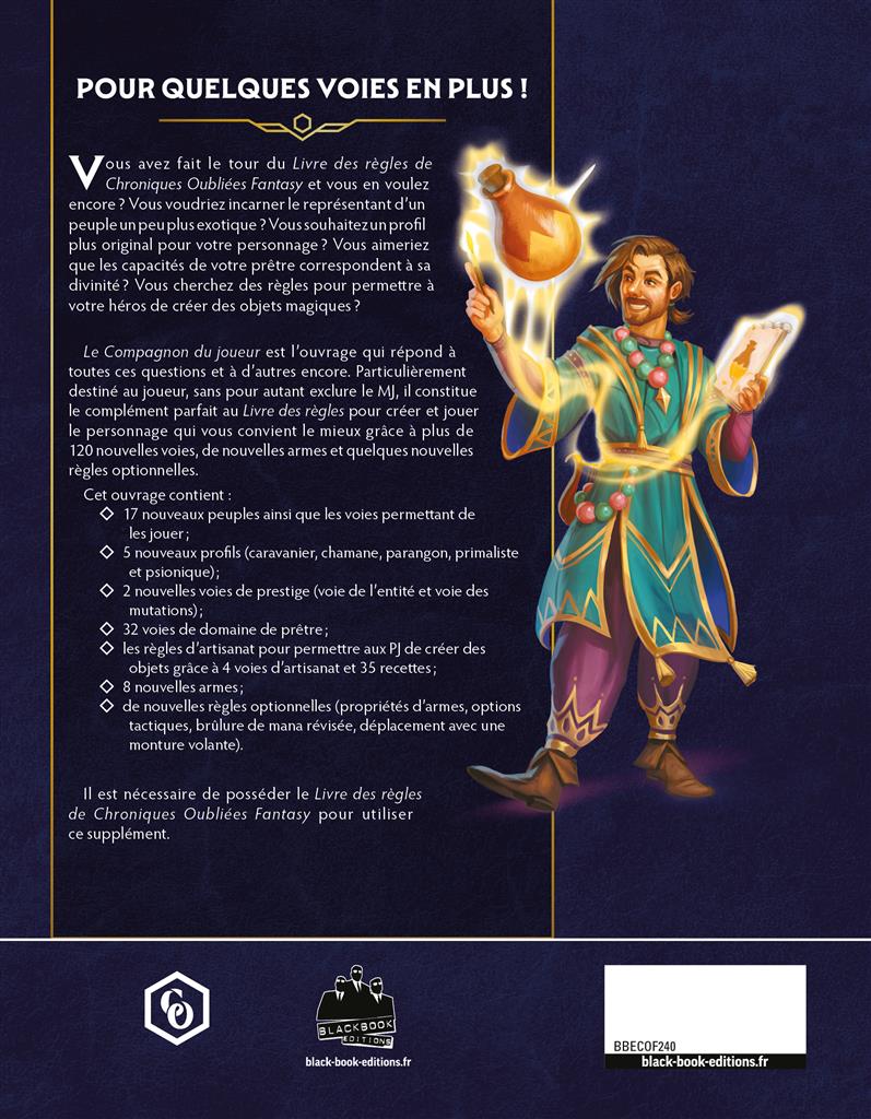 Chroniques Oubliées Fantasy 2 - Le Compagnon du Joueur