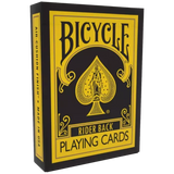 Bicycle - Reverse Jaune Et Noir - 54 Cartes