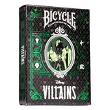 Bicycle - Disney Villains Vert - 54 cartes