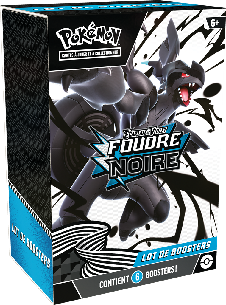 Pokémon - EV10.5 - Bundle 6 boosters Foudre Noire