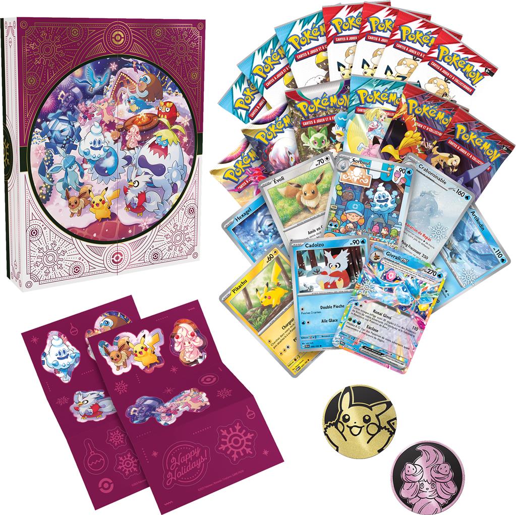 Pokémon - Calendrier des fêtes 2025
