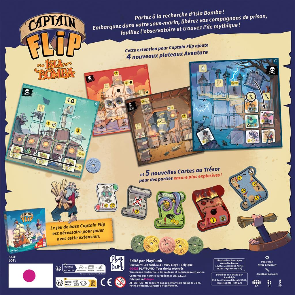 Captain Flip : Isla Bomba