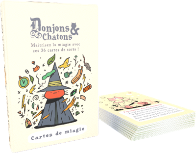 Donjons & Chatons - Cartes de Miagie