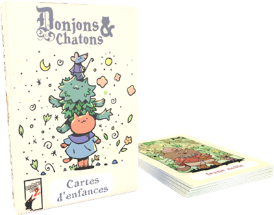 Donjons & Chatons - Cartes d'enfance