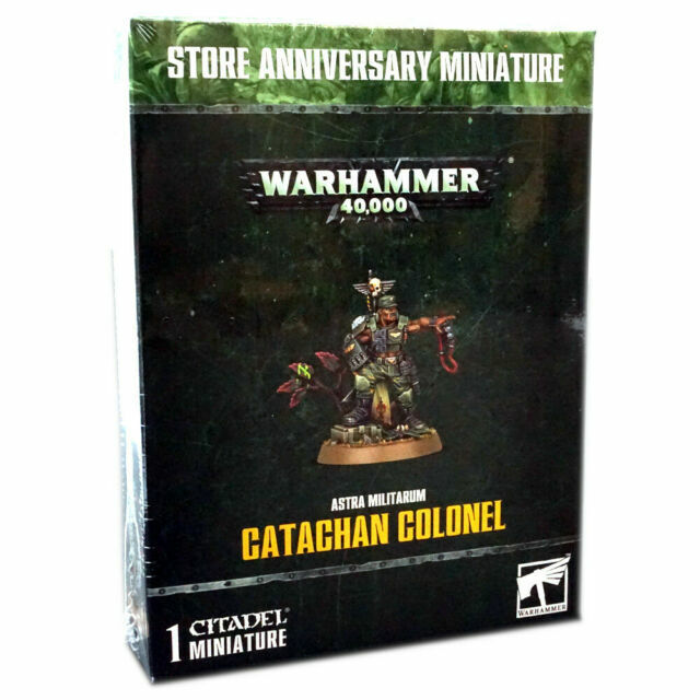 Catachan Colonel - Store Anniversary Miniature