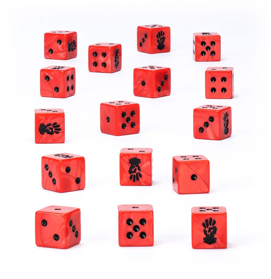 Warhammer 40,000 - Chaos Space Marines Red Corsairs Dices