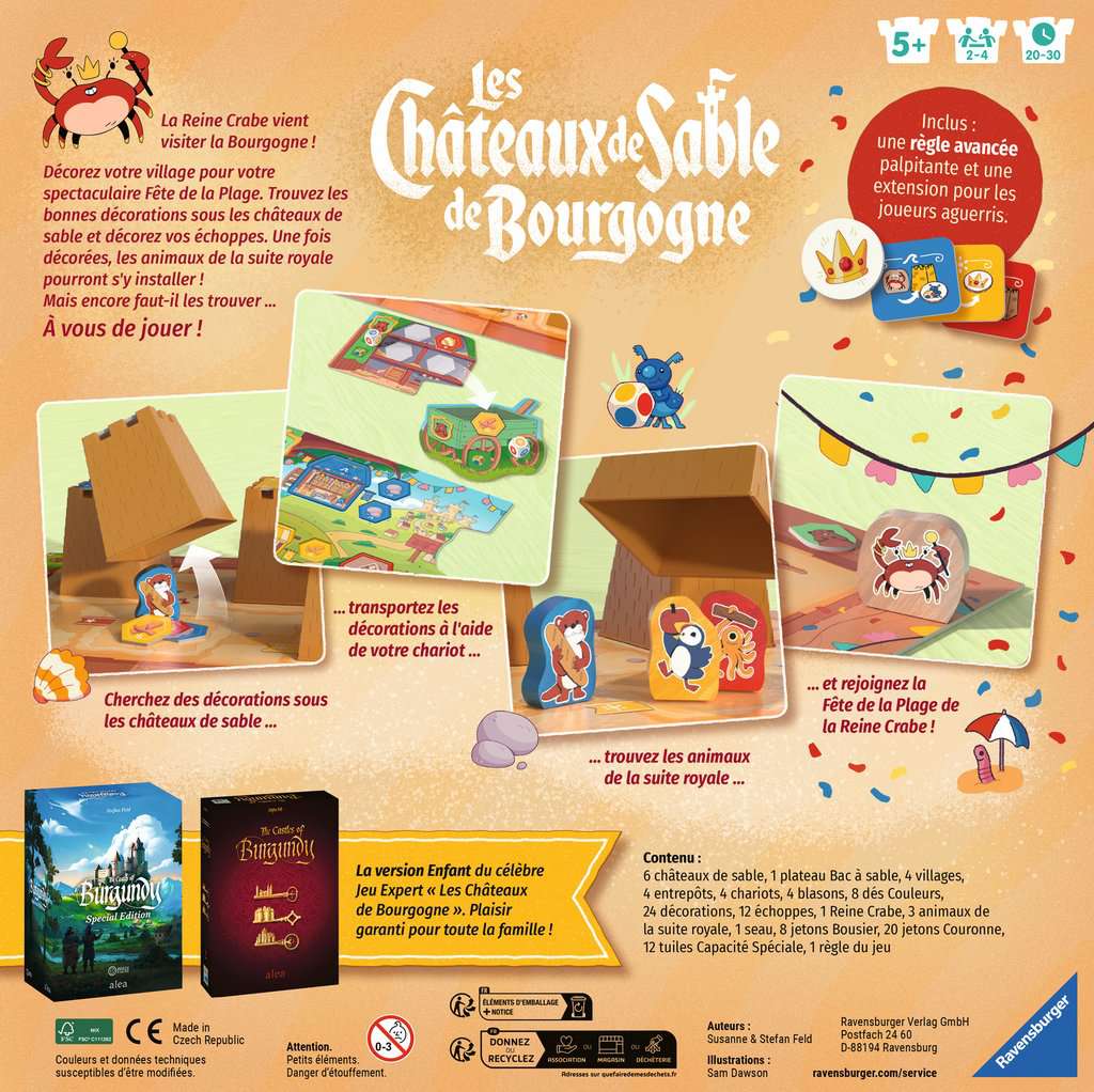 Les châteaux de sable Bourgogne