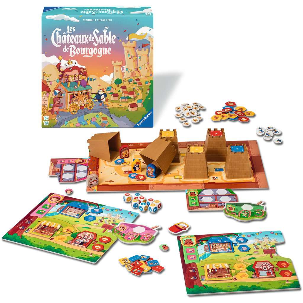 Les châteaux de sable Bourgogne