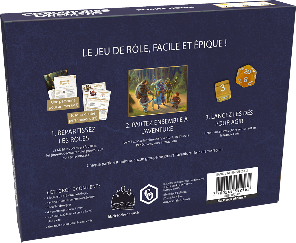 Chroniques Oubliées Aventures - Pointe Noire