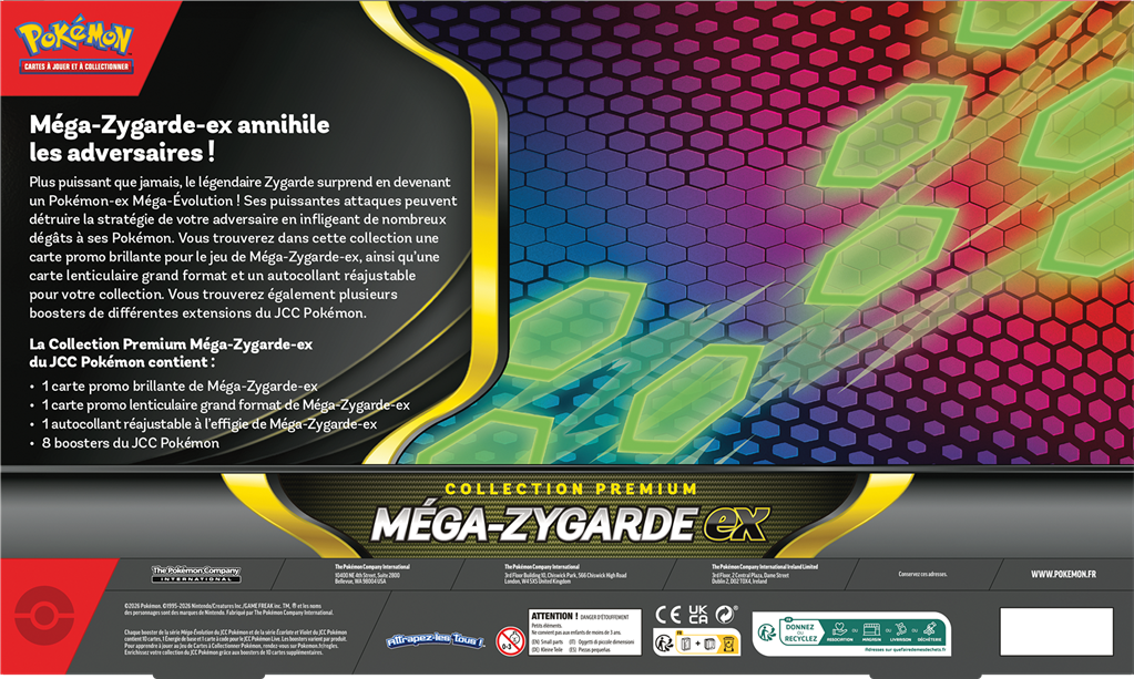 Pokémon - Coffret Collection Premium Méga-Zygarde EX