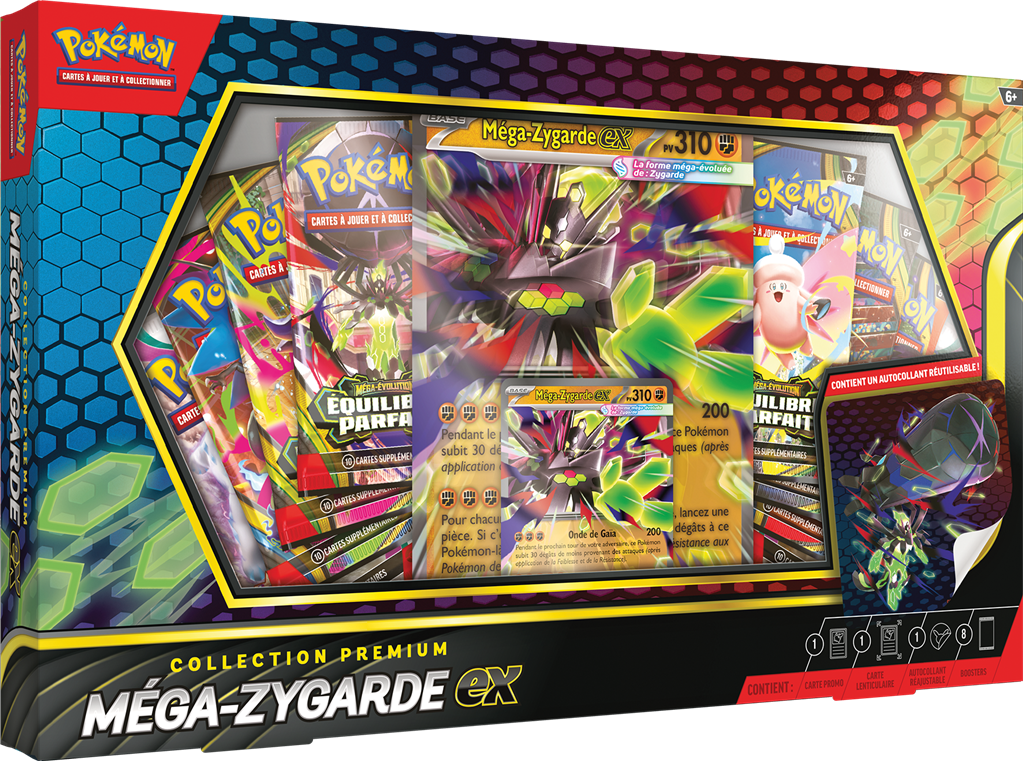 Pokémon - Coffret Collection Premium Méga-Zygarde EX