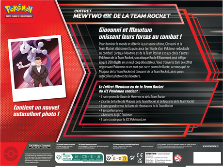 Coffret Juin 2025 - Mewtwo-Ex de la Team Rocket