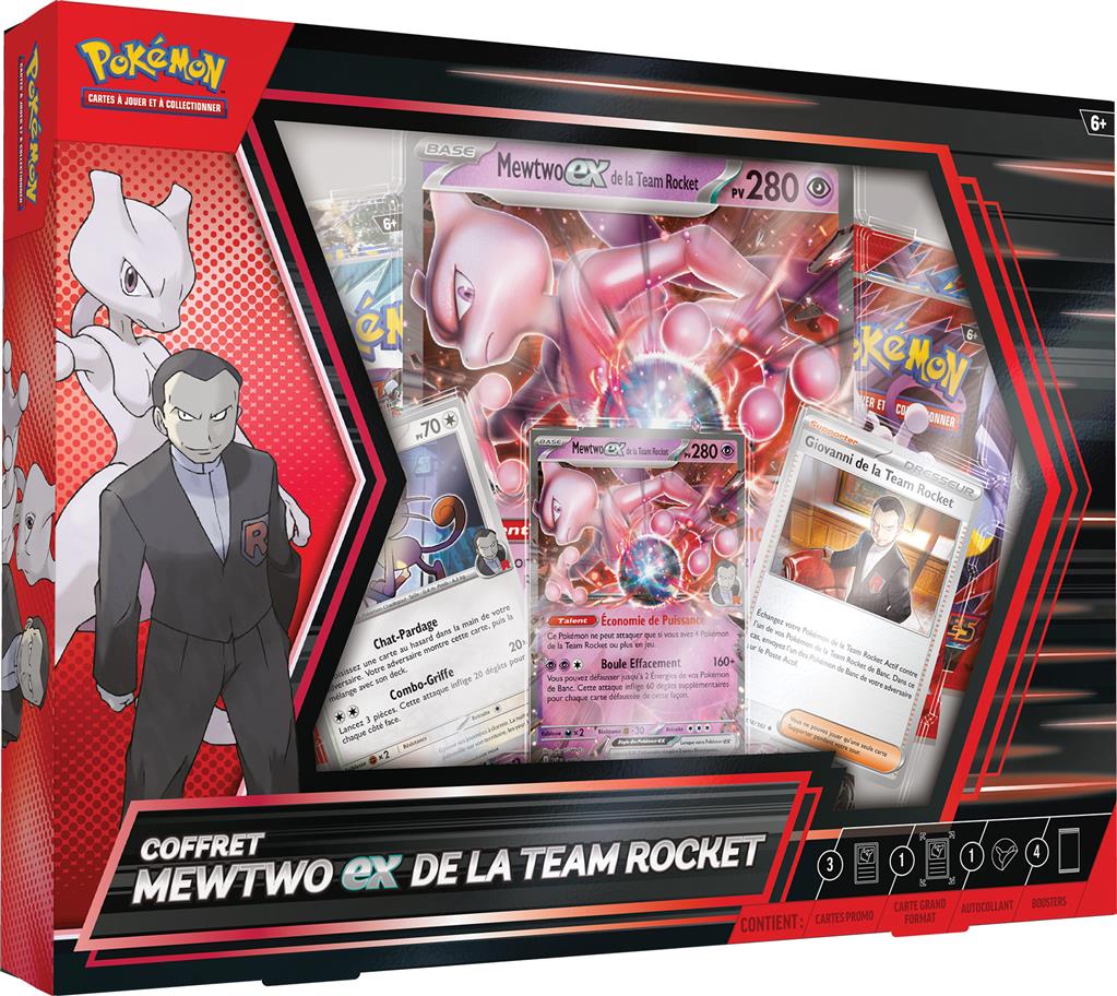 Coffret Juin 2025 - Mewtwo-Ex de la Team Rocket
