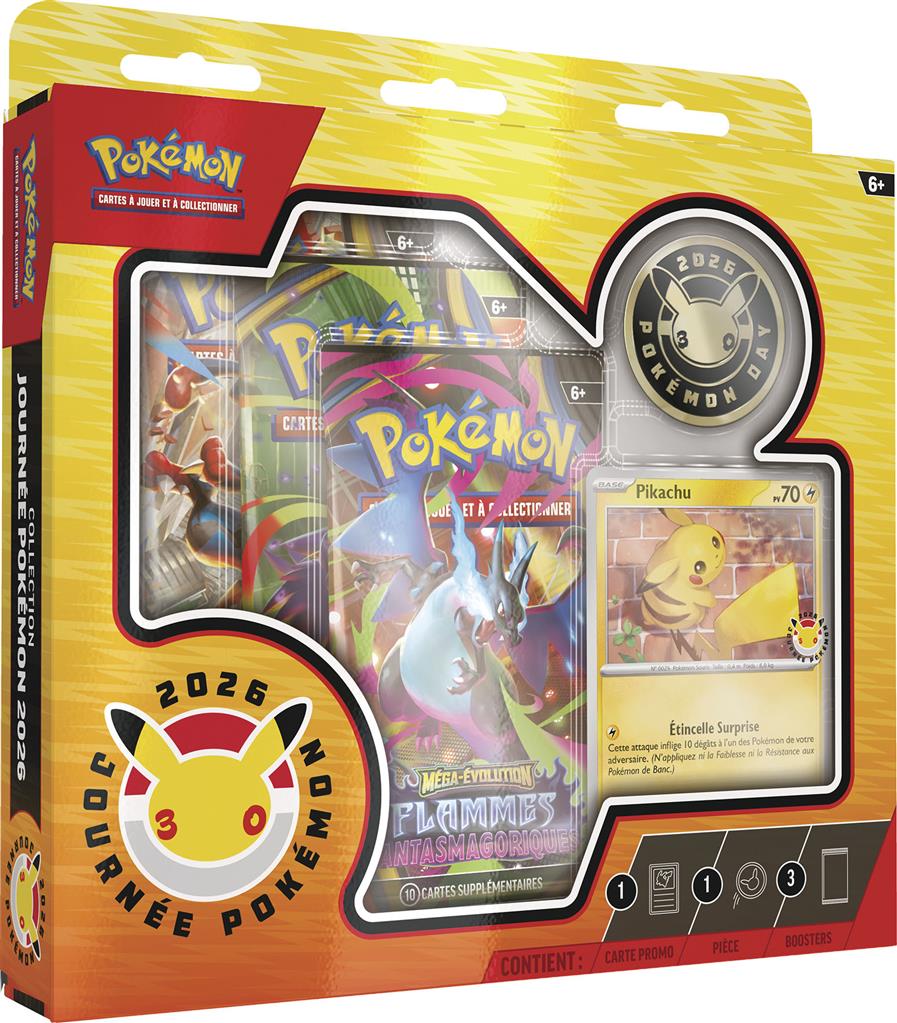 Pokémon - Coffret Journée Pokémon 2026 Pikachu - FR