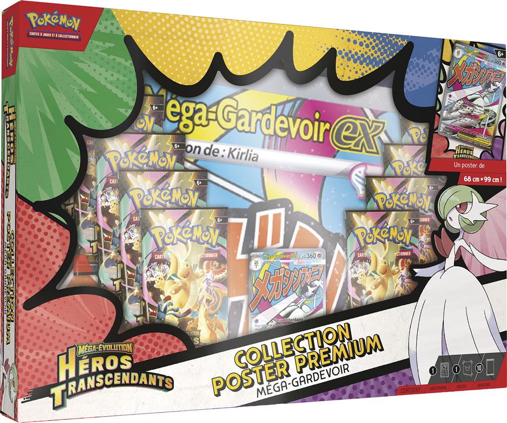 Pokémon - ME2.5 - Collection Poster Premium Méga-Gardevoir - FR