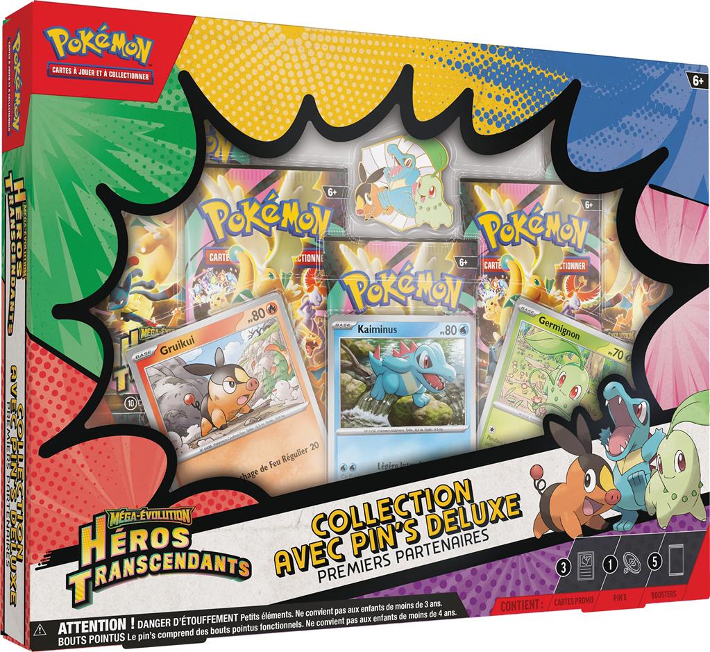Pokémon - ME2.5 - Collection Pin's Deluxe Premiers Partenaires - FR