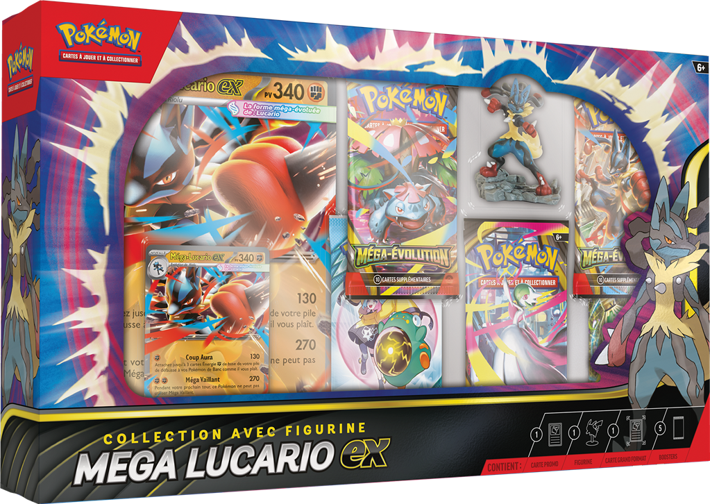Pokémon - Coffret Premium Figurine Lucario